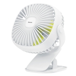 Φορητός ανεμιστήρας σύσφιξης Φώτα ανεμιστήρα Επαναφορτιζόμενα 2000mAh