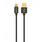 Android Doca Kabel USB To Typ-C 1m 2.4A Datenkabel -Μαύρο