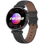 Mode Hybrid Smart Watch Herr Dam Activity Tracker VL41-Svart-Läder