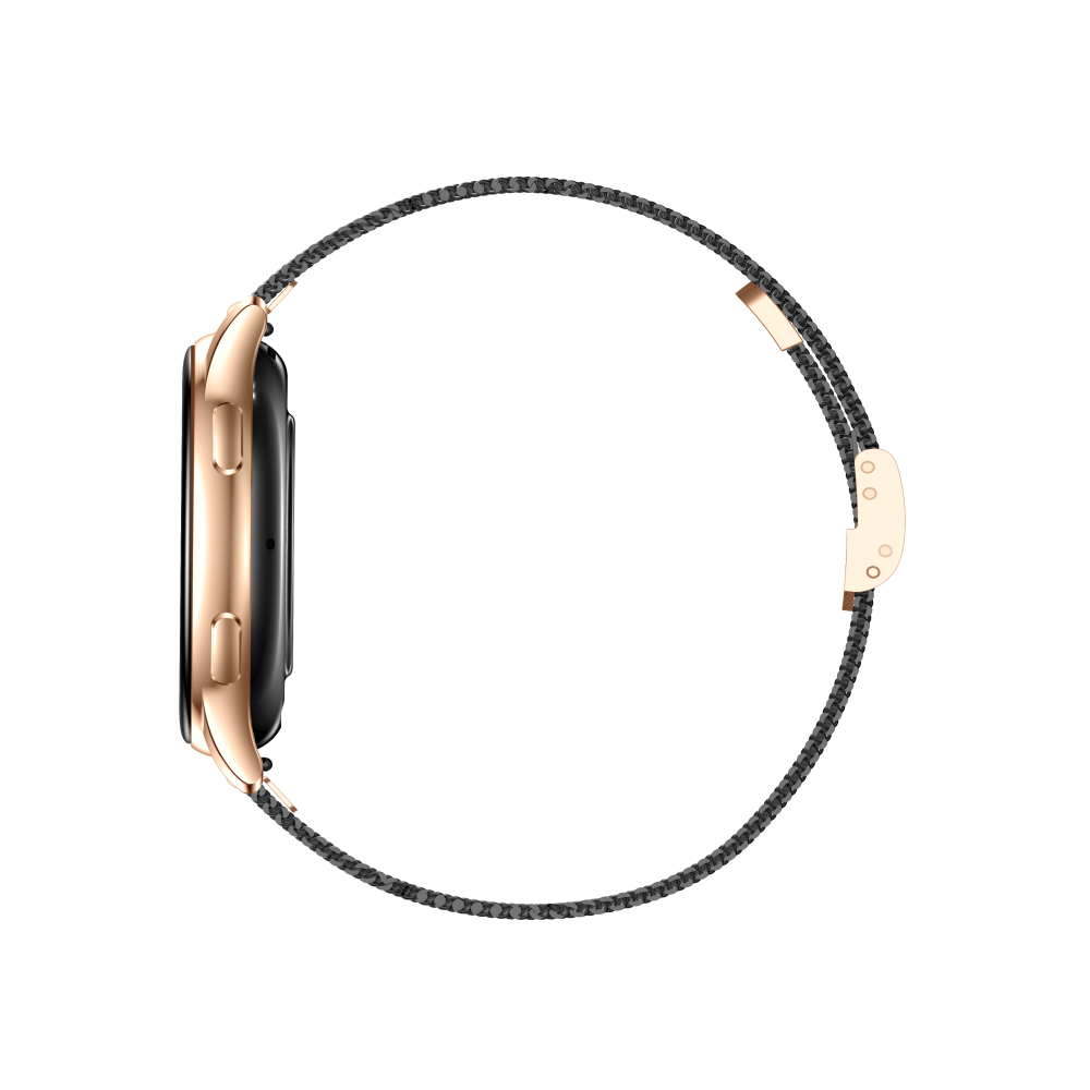 Mode Hybride Smartwatch Mannen Vrouwen Activiteit Tracker VL39 PRO-Zwart