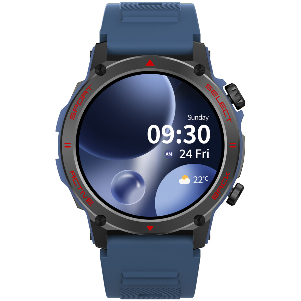 Smartwach Rugged Mens Outdoor Recreation VD31PRO-Blue