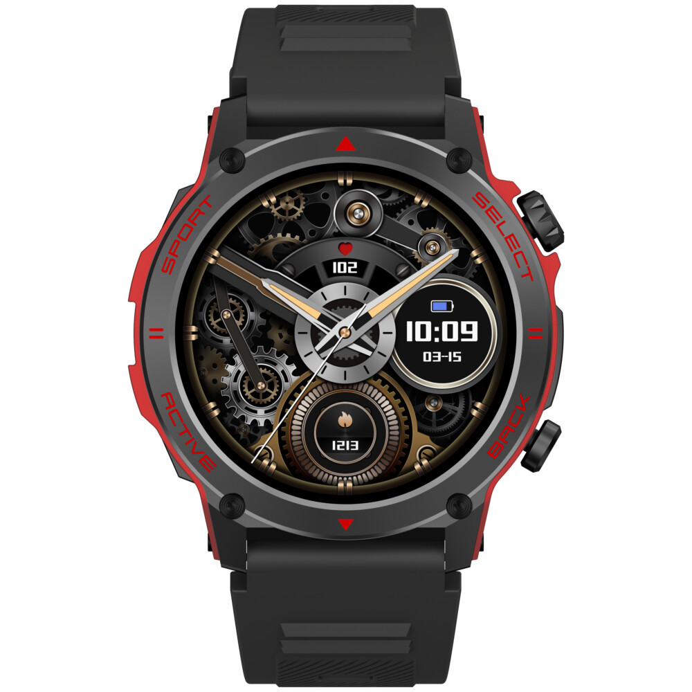 Smartwach Rugged Mens Outdoor Recreation VD31PRO-Black