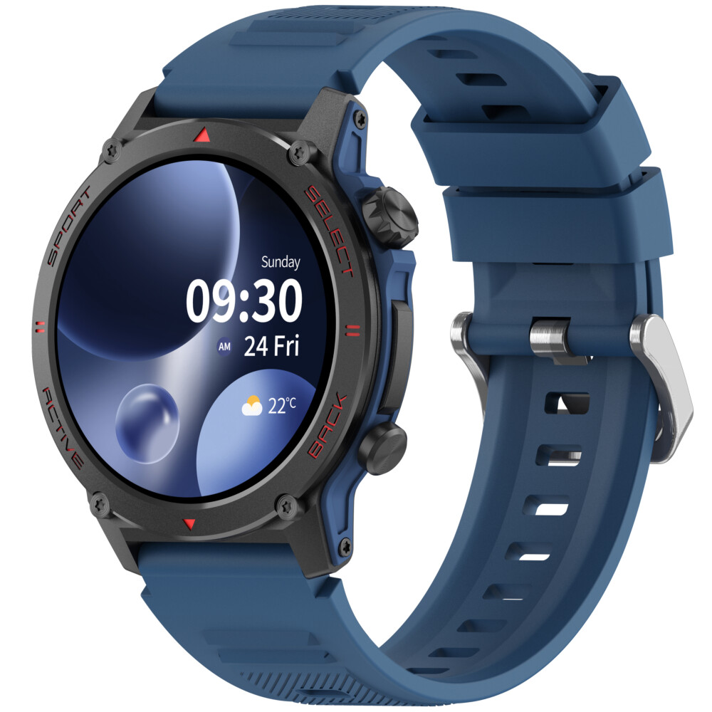 Smartwach Rugged Mens Outdoor Recreation VD31PRO-Blue