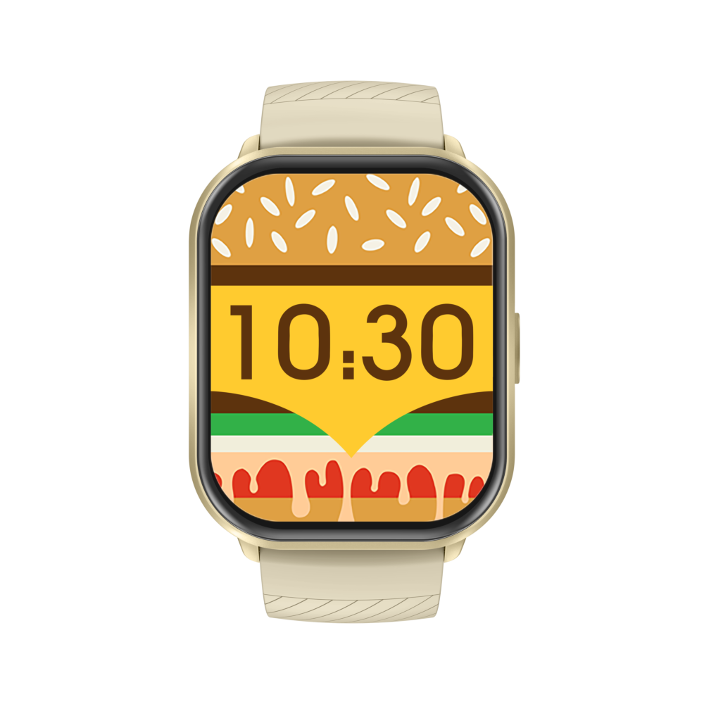 Fashion Hybrid Smart Watch Mænd Kvinder Activity Tracker VS02-Guld