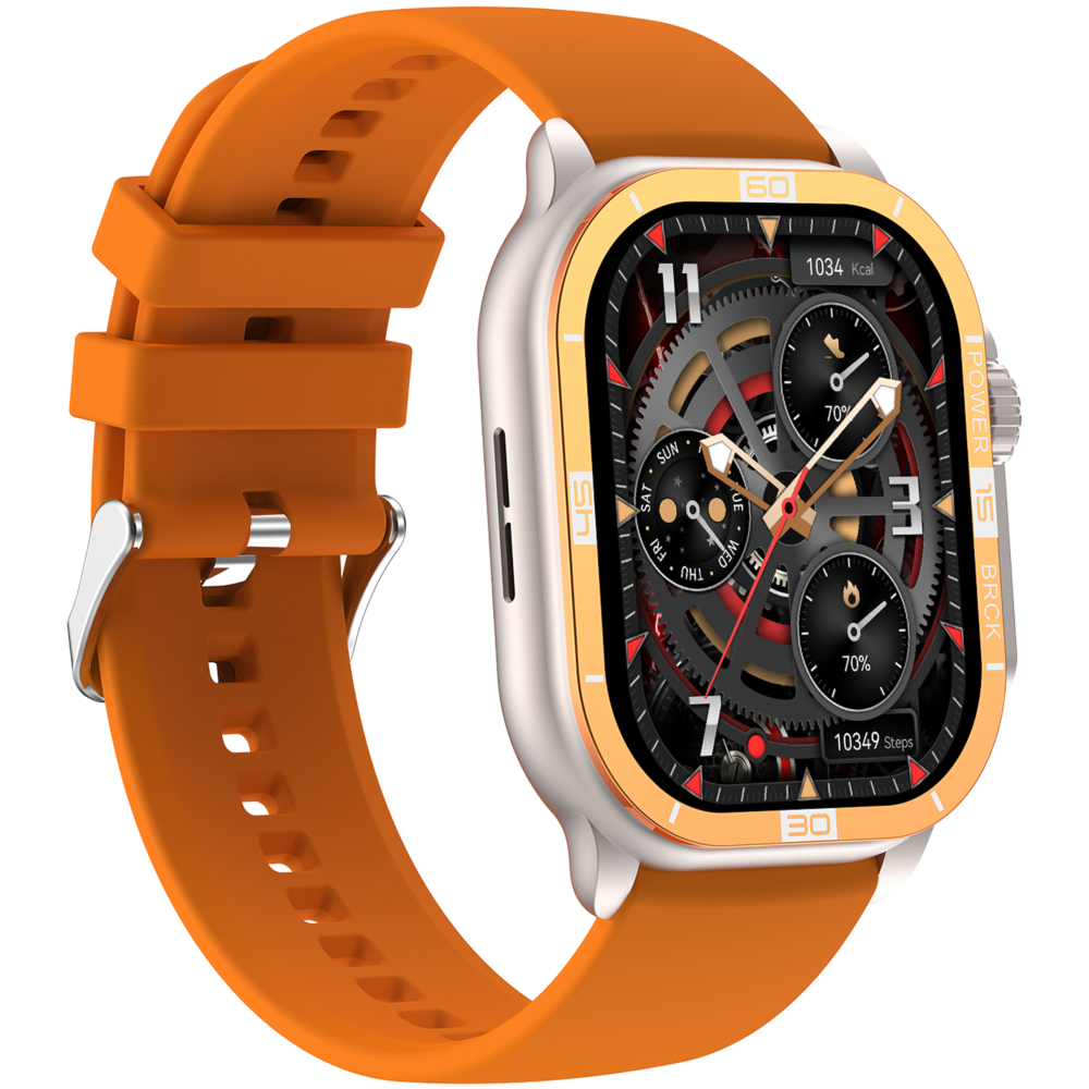Módní hybridní chytré hodinky Muži Ženy Activity Tracker VS36 PRO-Orange