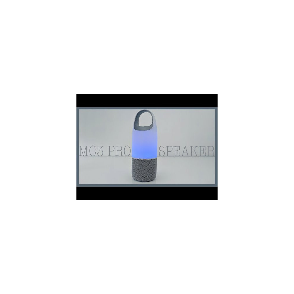 MC3 PRO Wireless Bluetooth 360° Sound Lautsprecher mit Lampe
