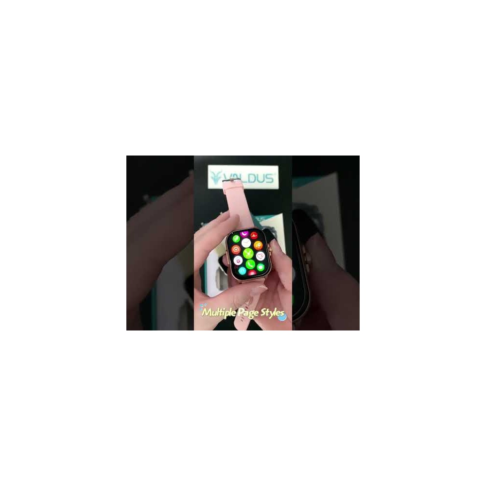 Smart Watch Android Health ECG PPG Wrist Monitoring VE12-Gray