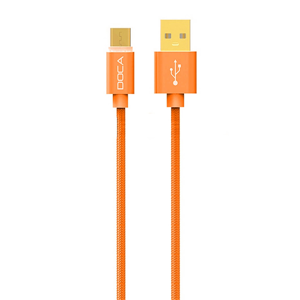 Android Doca Kabel USB Naar Type-C 1m 2.4A Datenkabel
