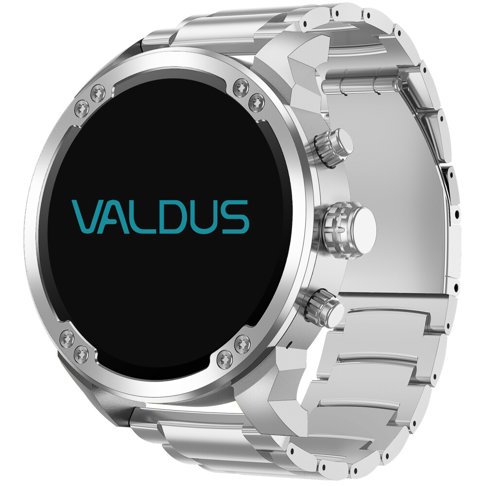 Mode Hybride Smartwatch Mannen Vrouwen Activiteit Tracker VS53-Zilver