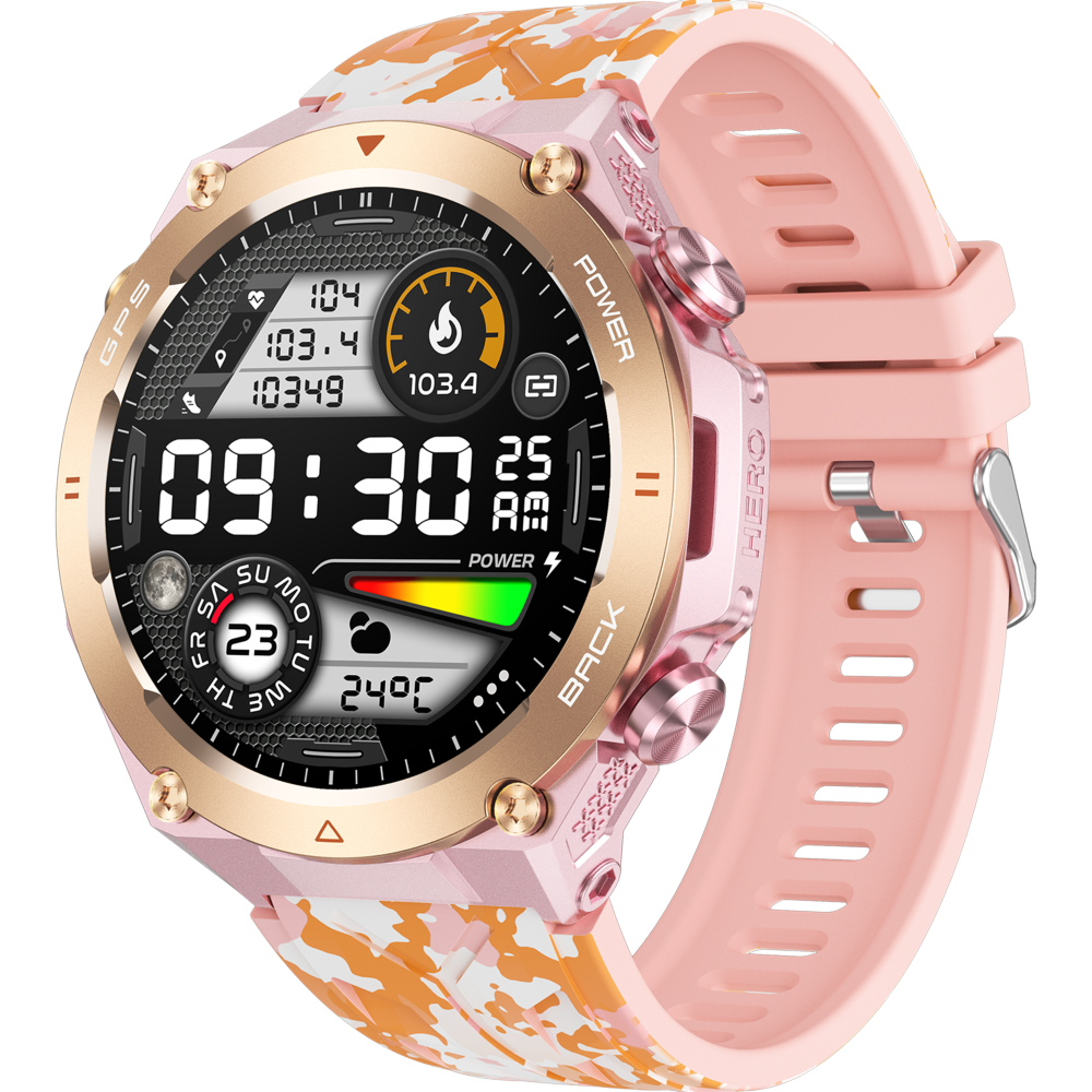 Smartwach GPS Tracking Smart Watch VG41-Rosa