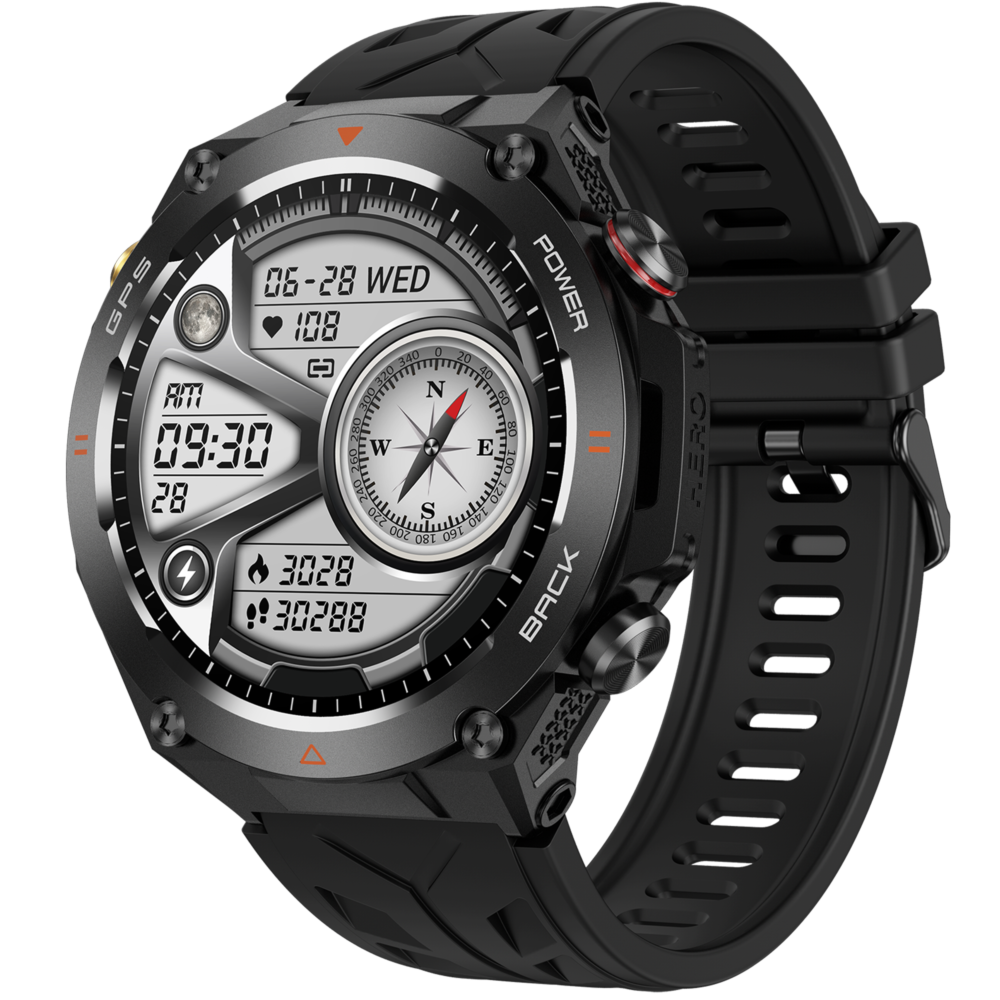 Smartwach GPS Tracking Smart Watch VG41-Black