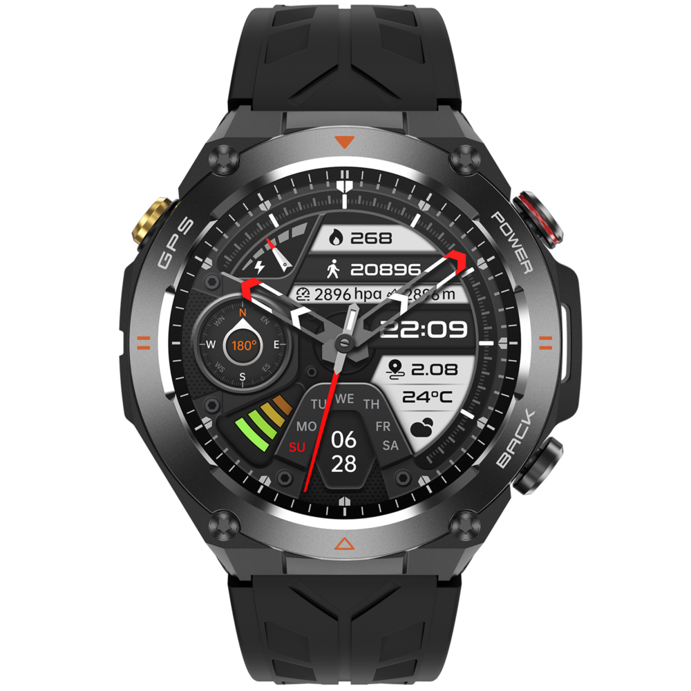 Smartwach GPS Tracking Smart Watch VG41-Black