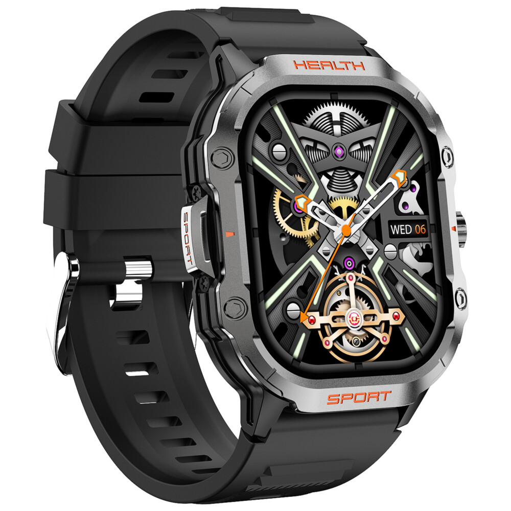 Smartwach Rugged Mens Outdoor Recreation VD32 PRO-Black