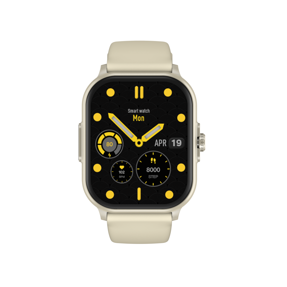 Smart Watch Android Health ECG PPG Wrist Monitoring VE12-Gold