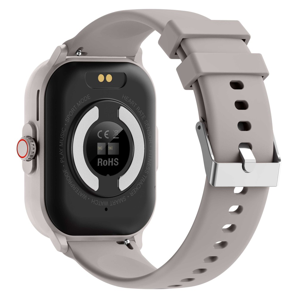 Smart Watch Android Health ECG PPG Wrist Monitoring VE12-Gray