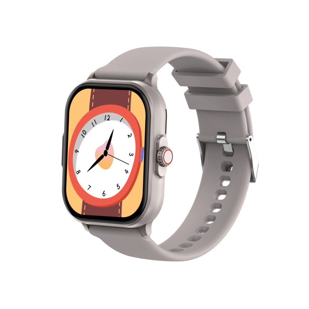 Smart Watch Android Health ECG PPG Wrist Monitoring VE12-Gray
