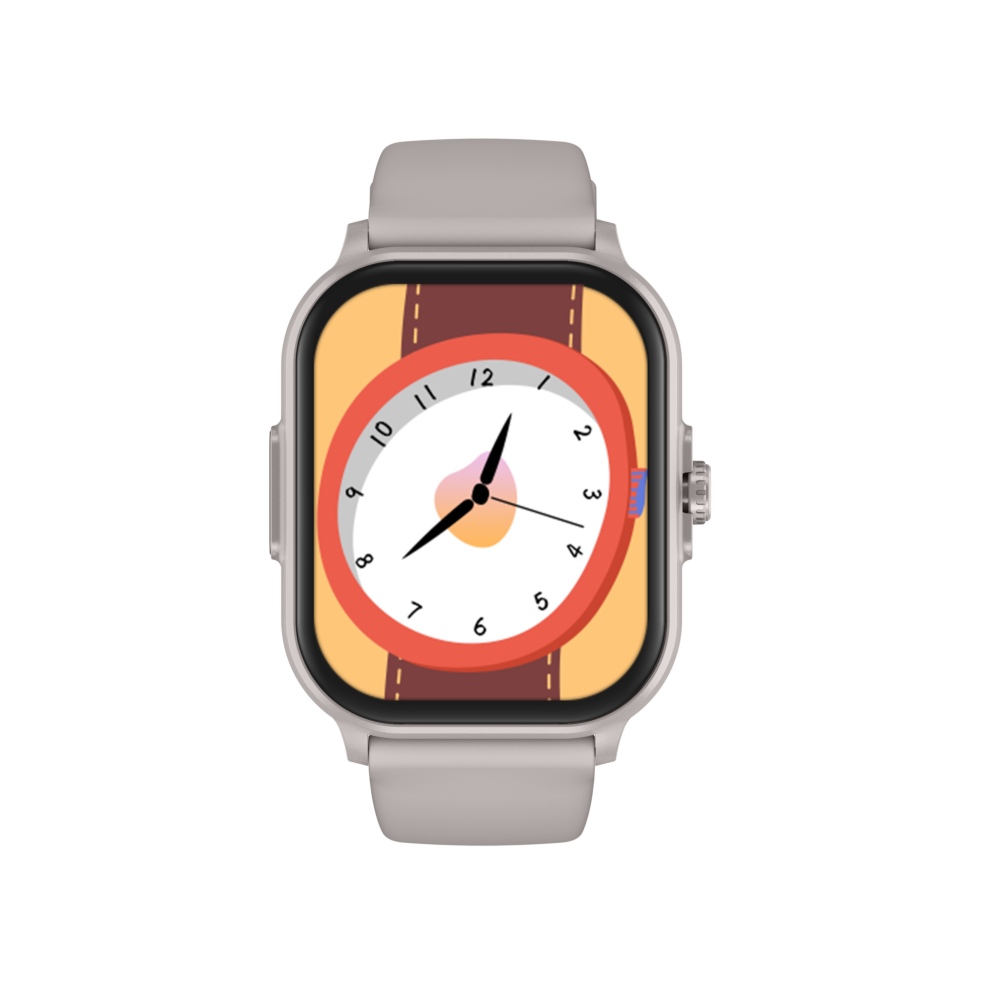 Smart Watch Android Health ECG PPG Wrist Monitoring VE12-Gray