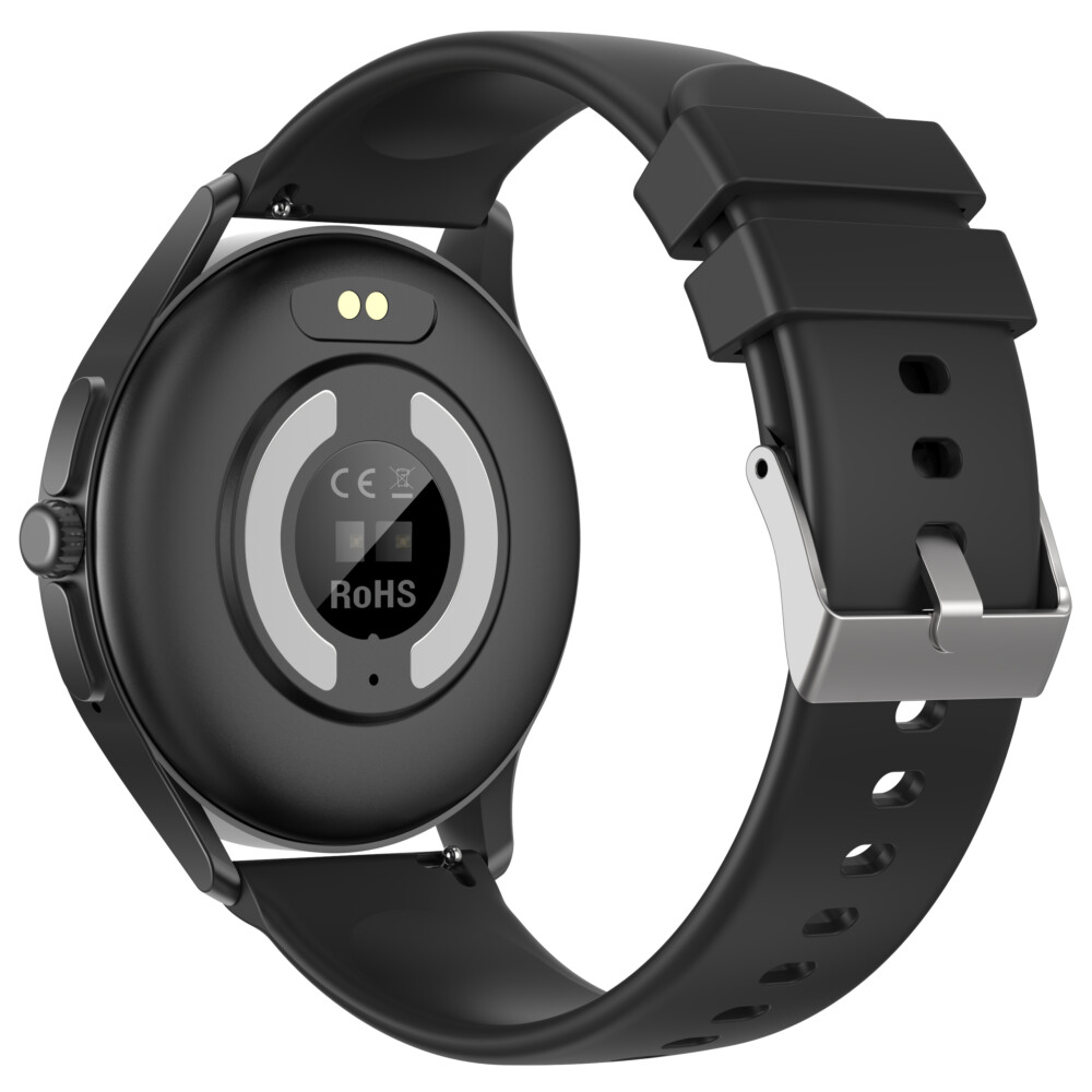 Smart Watch Android Health ECG PPG Wrist Monitoring VE15-Black