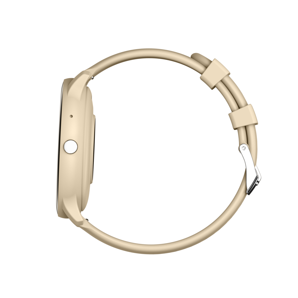 Mode Hybrid Smart Watch Mænd Kvinder Activity Tracker-Beige