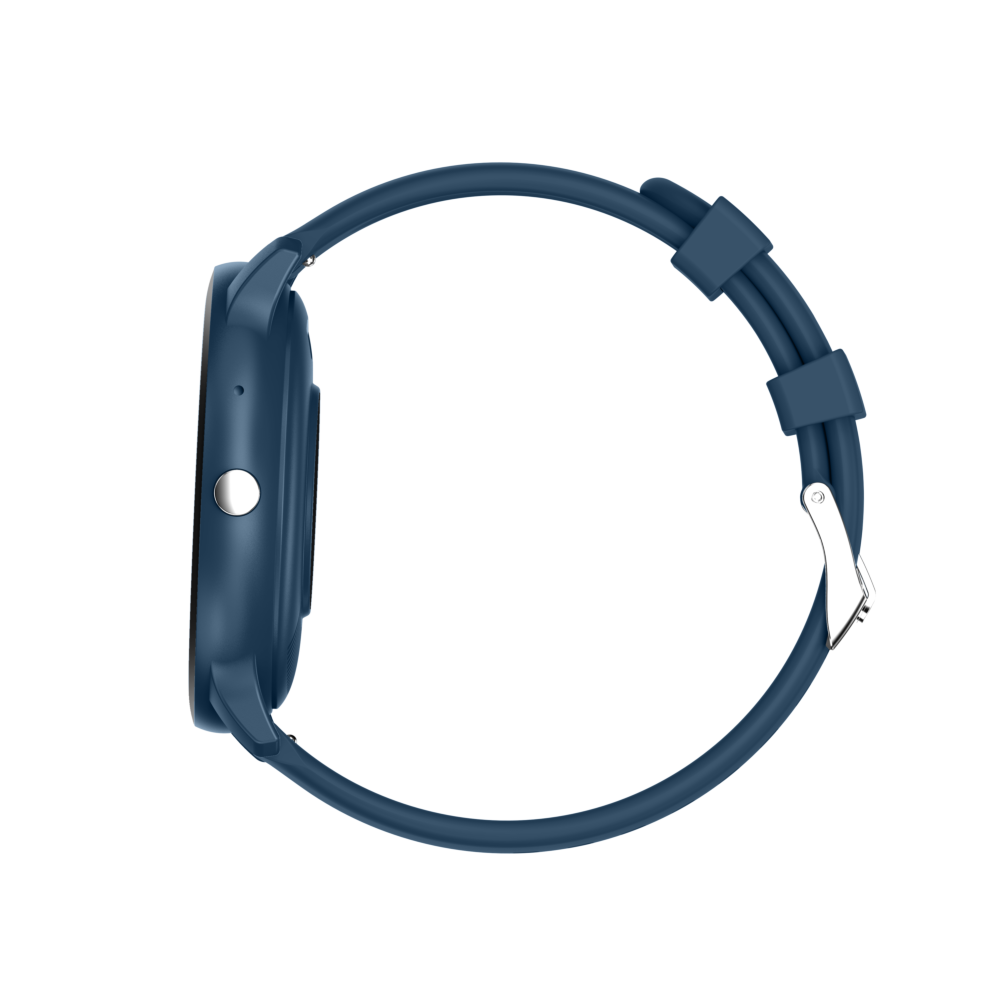 Fashion Hybrid Smart Watch Men Women Activity Tracker-Blue